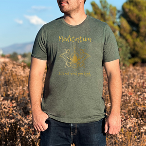 Meditation Unisex Recycled Organic T-Shirt XS - 2XL