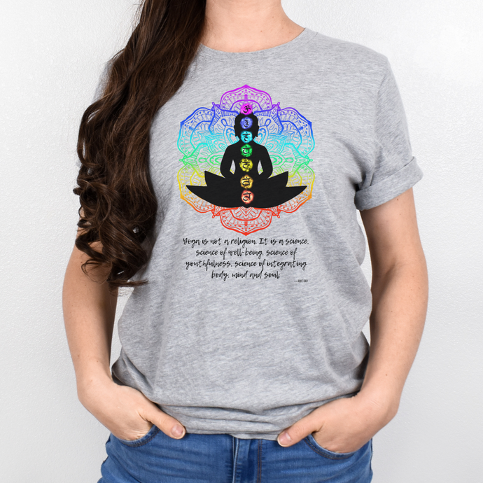 Yoga is a Science Unisex Recycled Organic T-Shirt XS - 2XL